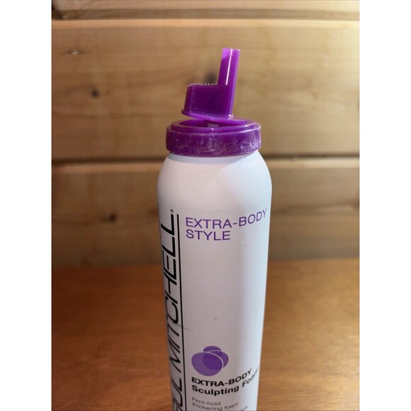 Paul Mitchell Extra-Body Sculpting Foam Mousse 1990's Original Formula 6 oz. NEW - Picture 4 of 5